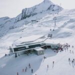 THEMENBILD - Übersicht Gletscherjet 4 Mittelstation , aufgenommen am 11. November 2022 am Kitzsteinhorn in Kaprun, Österreich // 
Overview Gletscherjet 4 Middle Station at the Kitzsteinhorn Ski Resort in Kaprun, Austria on 2022/11/11. EXPA Pictures © 2022, PhotoCredit: EXPA/ JFK